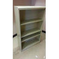 4-Shelves White Bookshelf Bookcase
